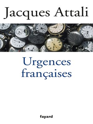 cover image of Urgences françaises